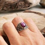 Bague rubis ethnique