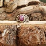 Bague rubis ethnique