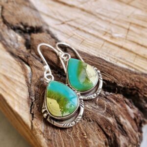 Boucles d'oreilles turquoise KHAMPA