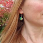 Boucles d'oreilles turquoise KHAMPA