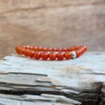 Bracelet en cornaline