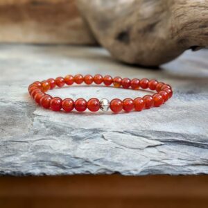 Bracelet en cornaline