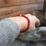 Bracelet en cornaline