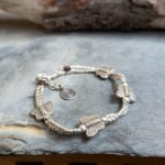 Bracelet ethnique en argent PAPILLON