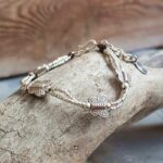 Bracelet ethnique en argent PAPILLON