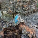Bague artisanale argent et shattuckite