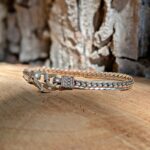 Bracelet indien argent maille serpent RAJASTHAN