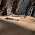 Bracelet indien argent maille serpent RAJASTHAN
