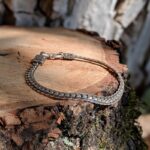 Bracelet indien argent maille serpent RAJASTHAN