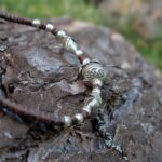 Bracelet cordon et argent homme HILLTRIBE