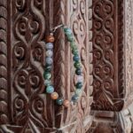 Bracelet homme en jaspe vert BIEN-ÊTRE