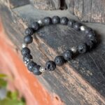 Bracelet homme FORCE MINÉRALE en pierre de lave