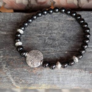Bracelet homme onyx noir SIGNATURE