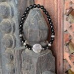 Bracelet homme onyx noir SIGNATURE