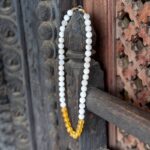 Collier en citrine et pierre de lune MANDALAY
