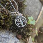 Pendentif arbre de vie argent artisanal