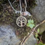 Pendentif arbre de vie argent artisanal