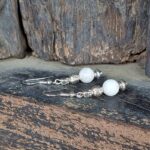 Boucles d'oreilles pierres de lune MUMBAY