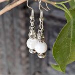 Boucles d'oreilles pierres de lune MUMBAY