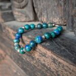 Bracelet en pierres naturelles d'azurite NATURE