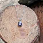 Pendentif en rubis étoilé argent