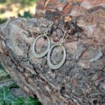 Boucles d'oreilles ethniques chic argent