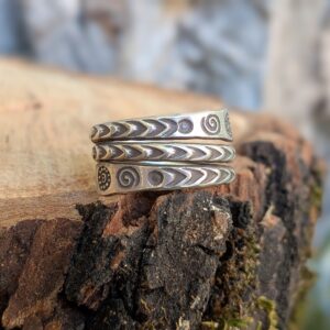 Bague en argent ethnique SERPENTINE