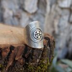 Bague ethnique en argent KAREN