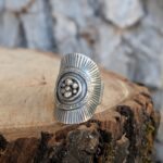 Bague ethnique en argent KAREN