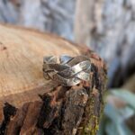 Bague homme en argent ethnique
