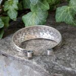 Bracelet en argent massif ethnique KAREN
