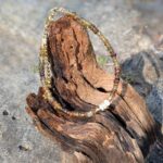 Bracelet en tourmaline jaune et opales