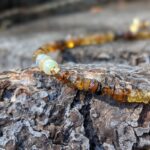 Bracelet en tourmaline jaune et opales