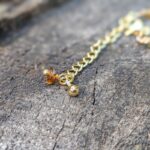 Bracelet en tourmaline jaune et opales